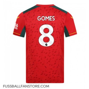 Wolves Joao Gomes #8 Replik Auswärtstrikot 2023-24 Kurzarm